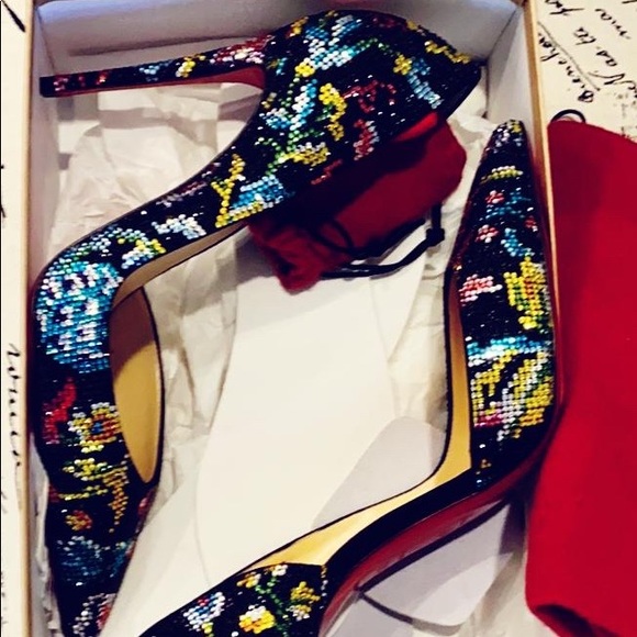 CHRISTIAN LOUBOUTIN CRYSTAL Iriza - Picture 6 of 8